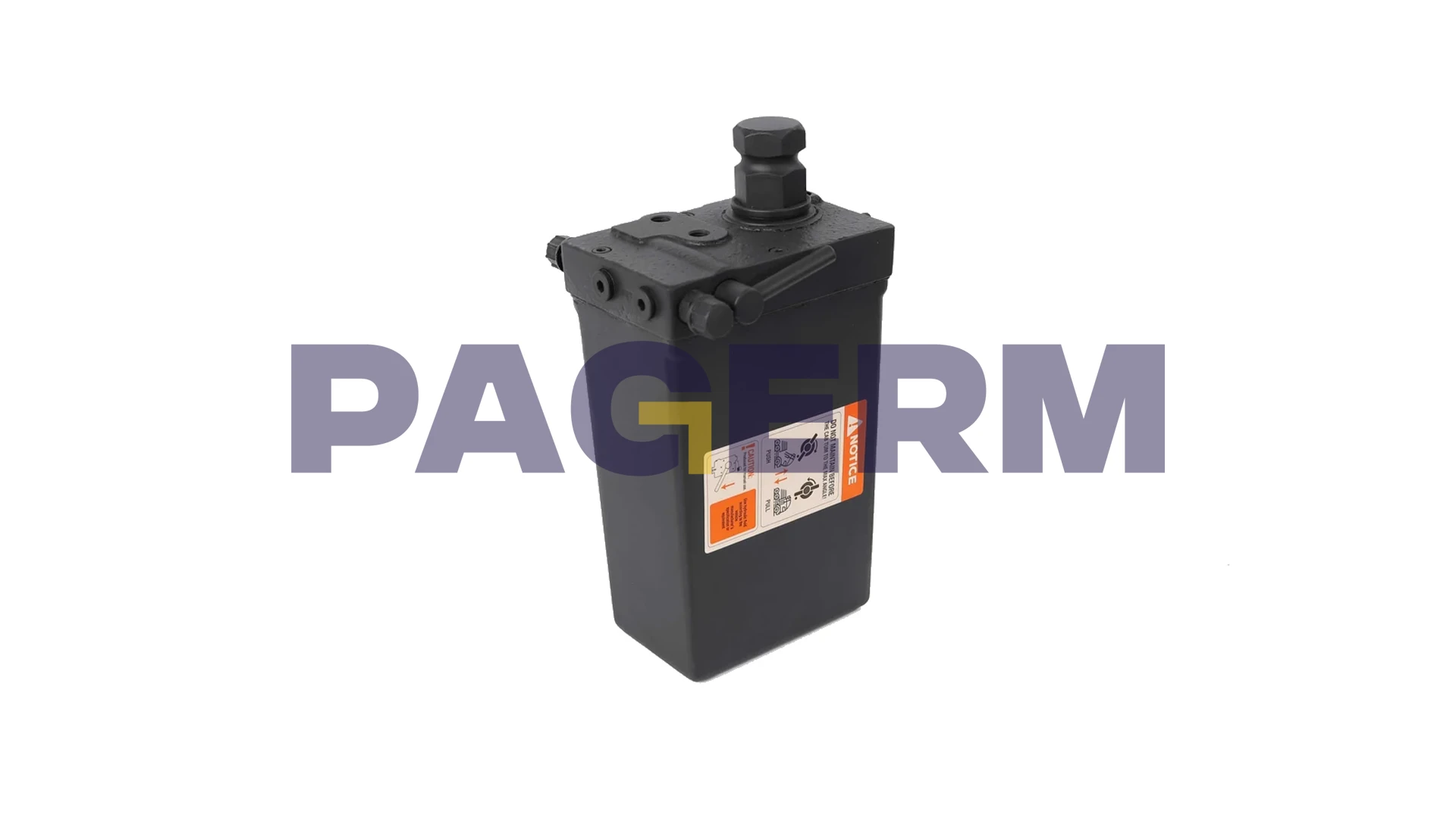 Cab tilt pump