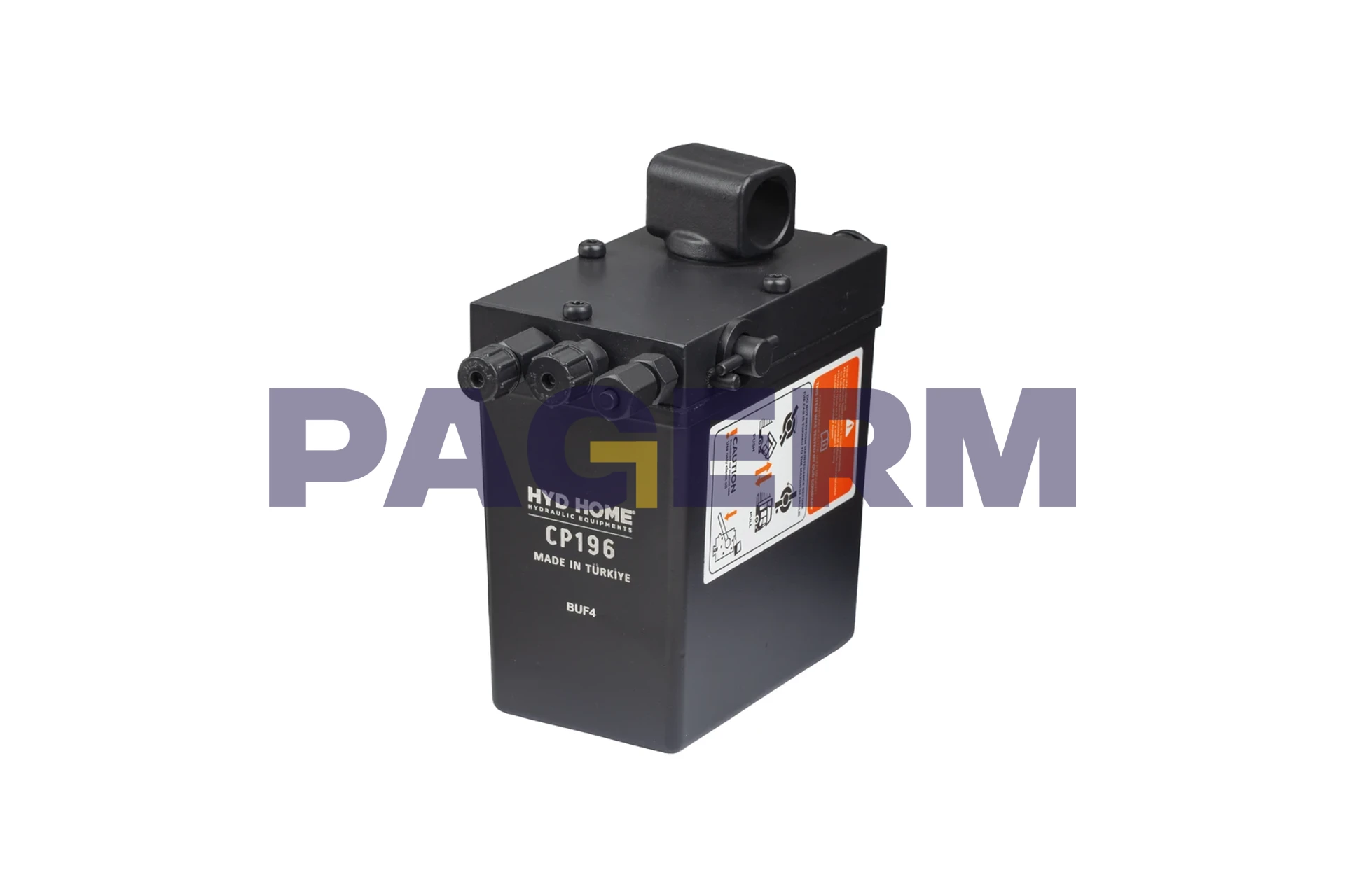 Cab tilt pump