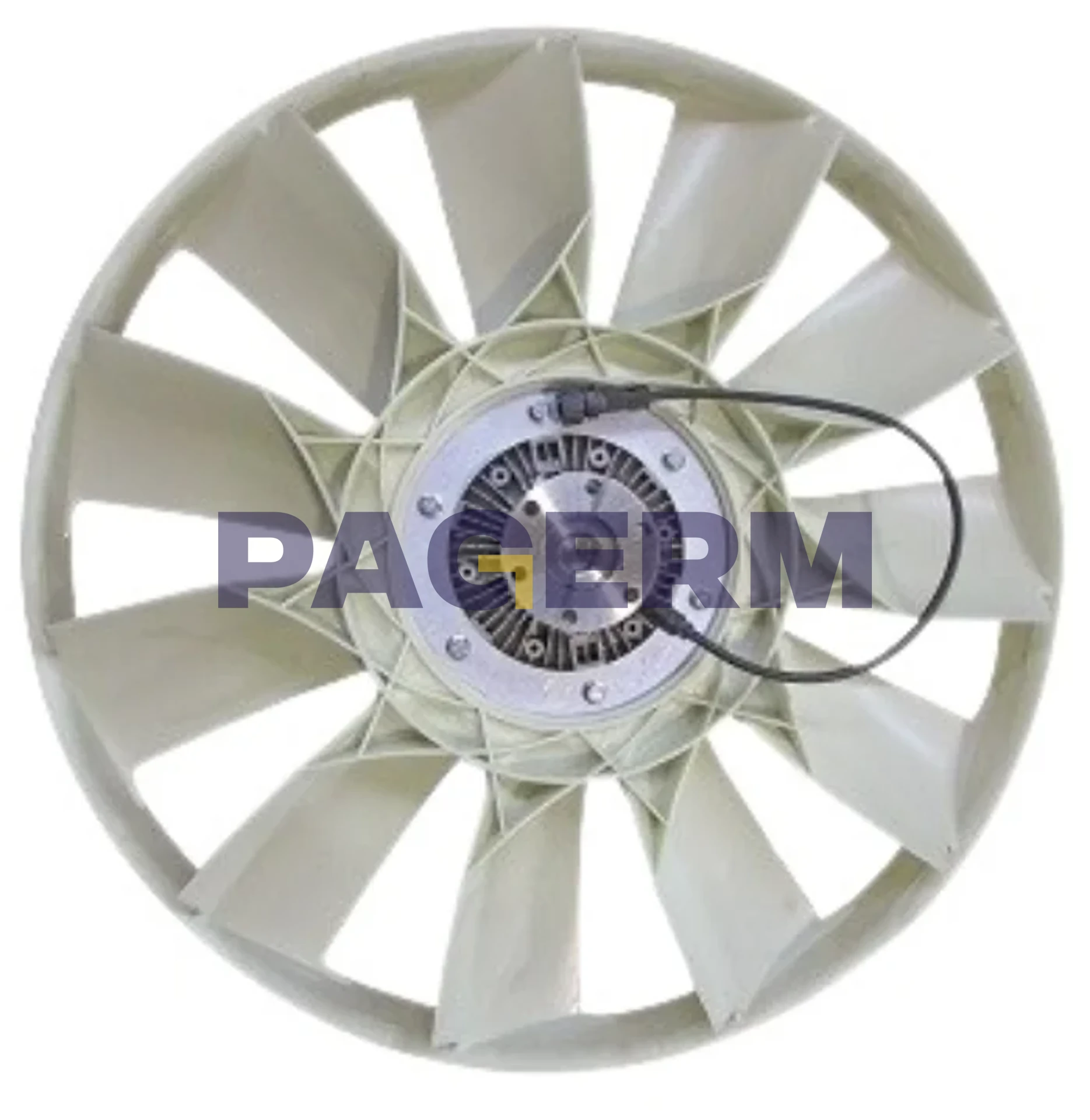 Electrical viscous fan clutch assembly