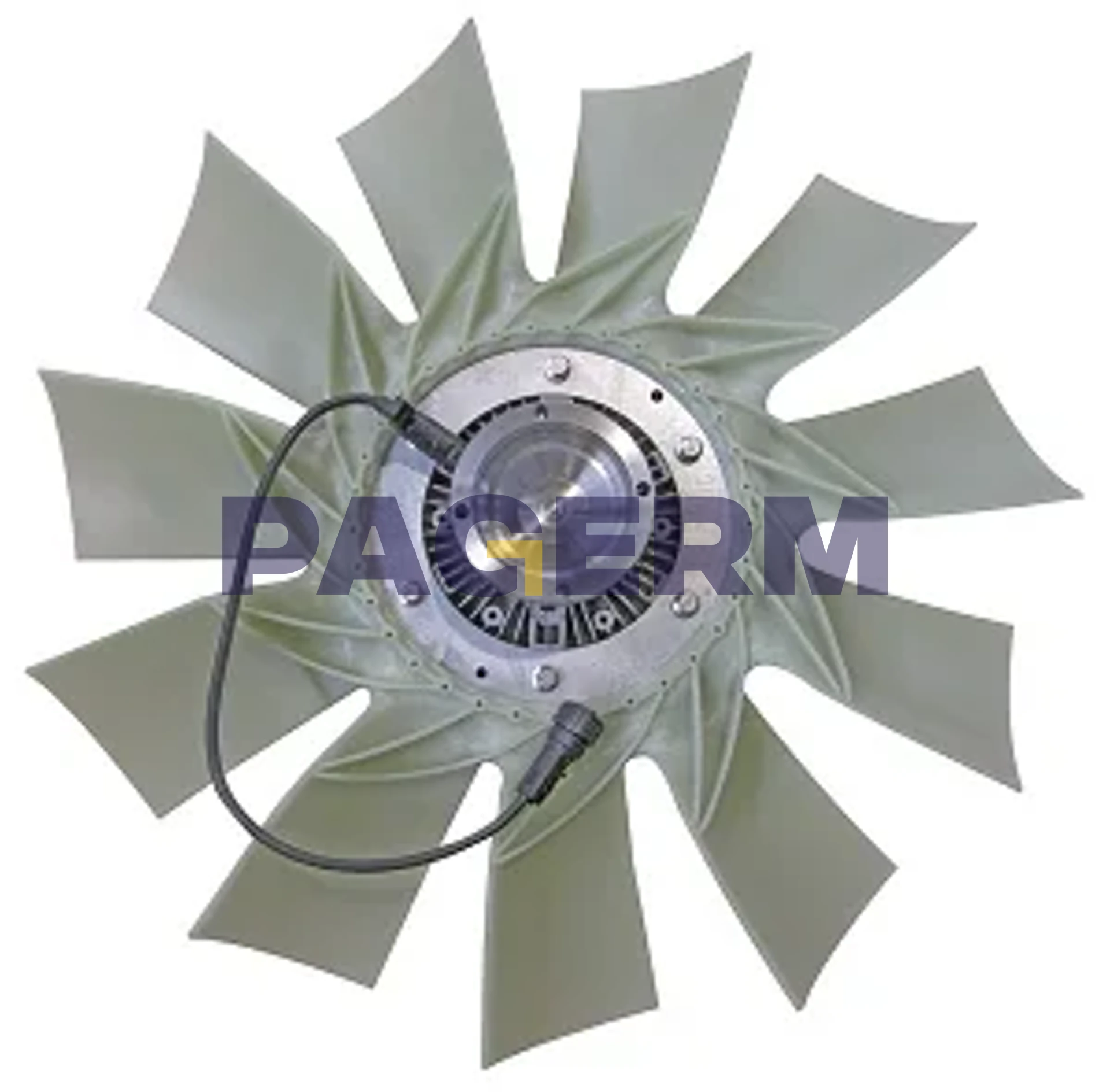 Electrical viscous fan clutch assembly
