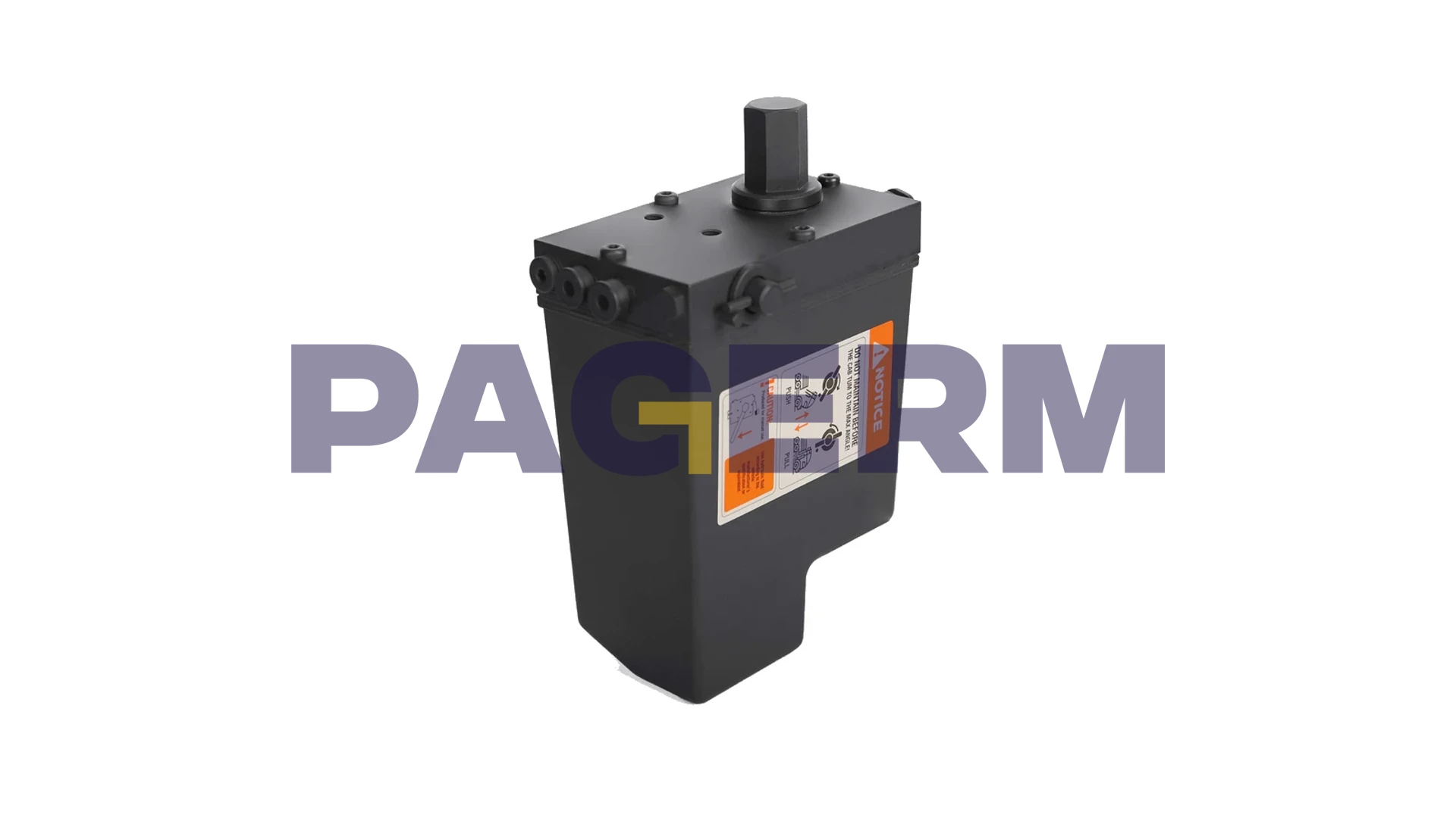 Cab tilt pump