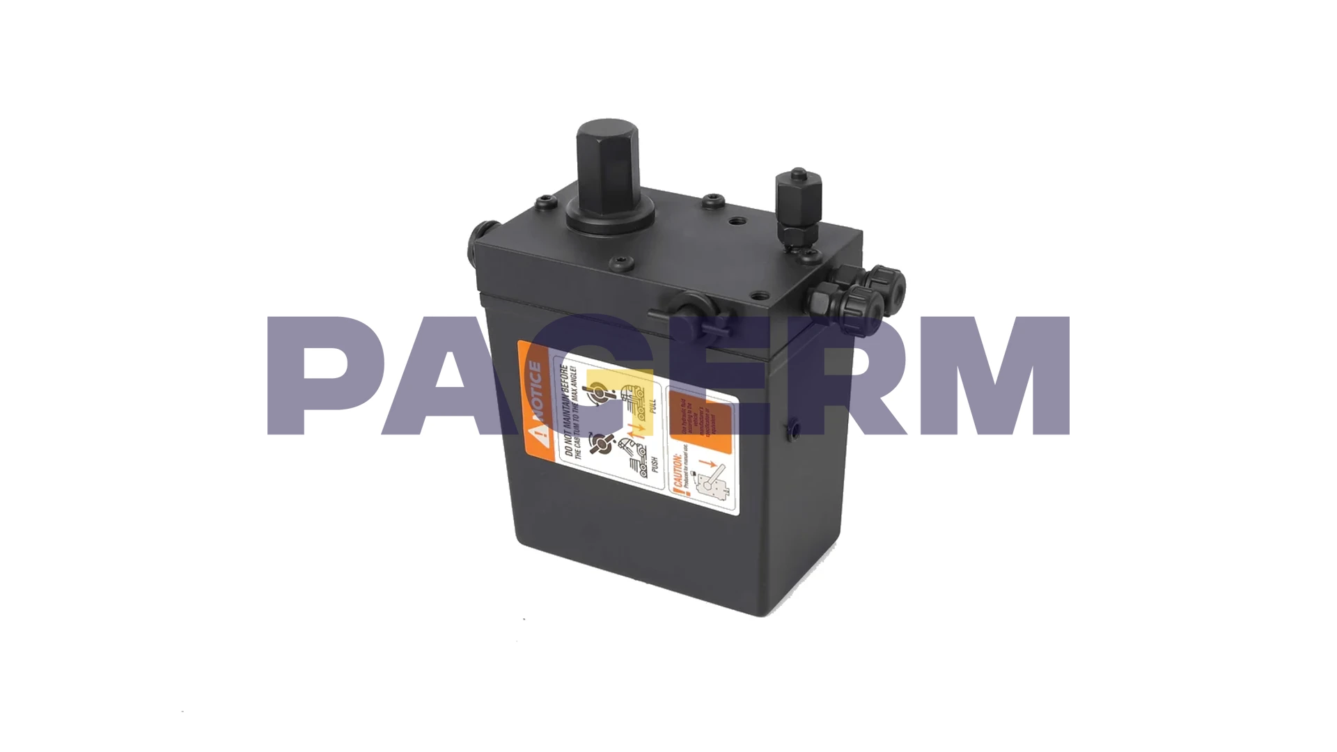 Cab tilt pump