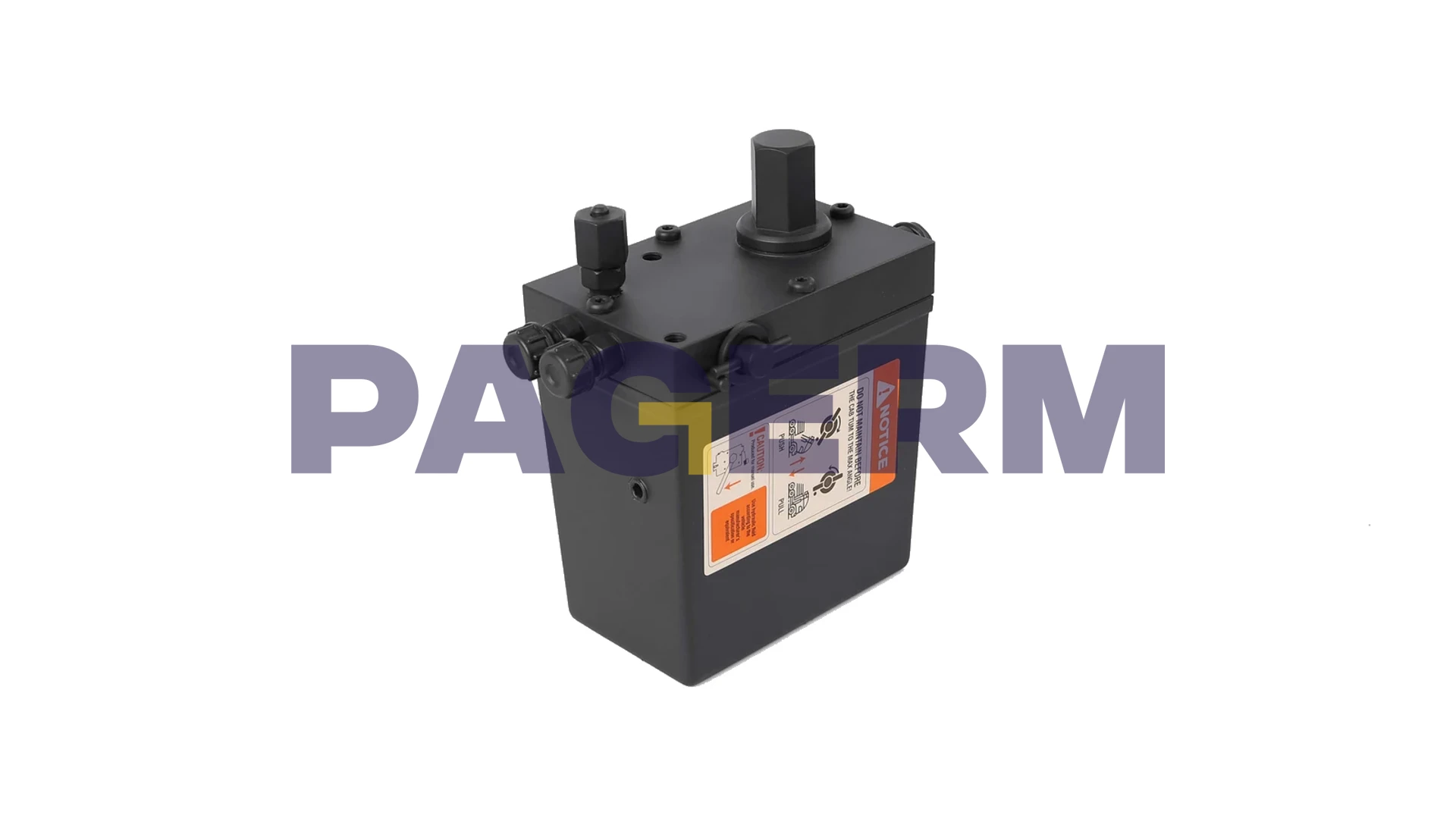 Cab tilt pump