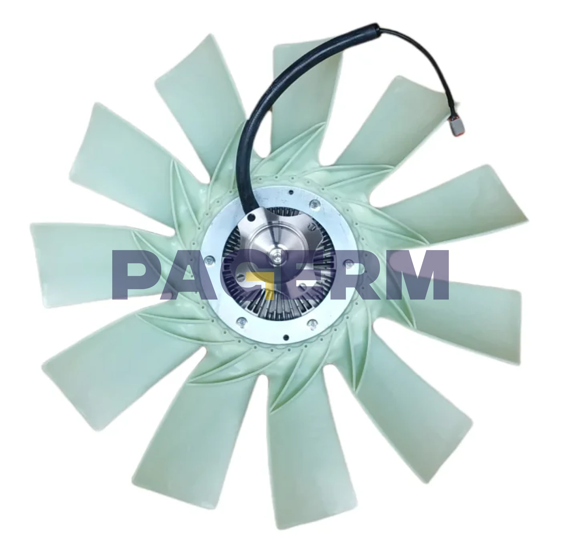 Electrical viscous fan clutch assembly