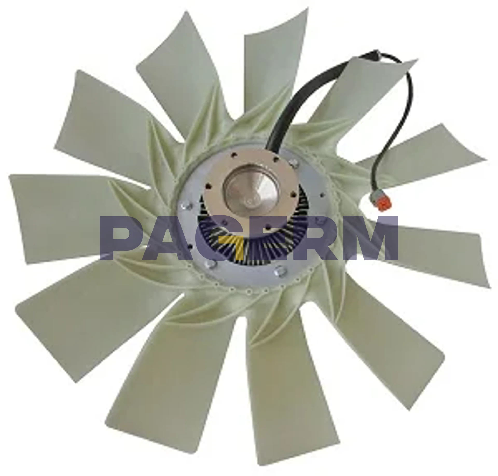 Electrical viscous fan clutch assembly