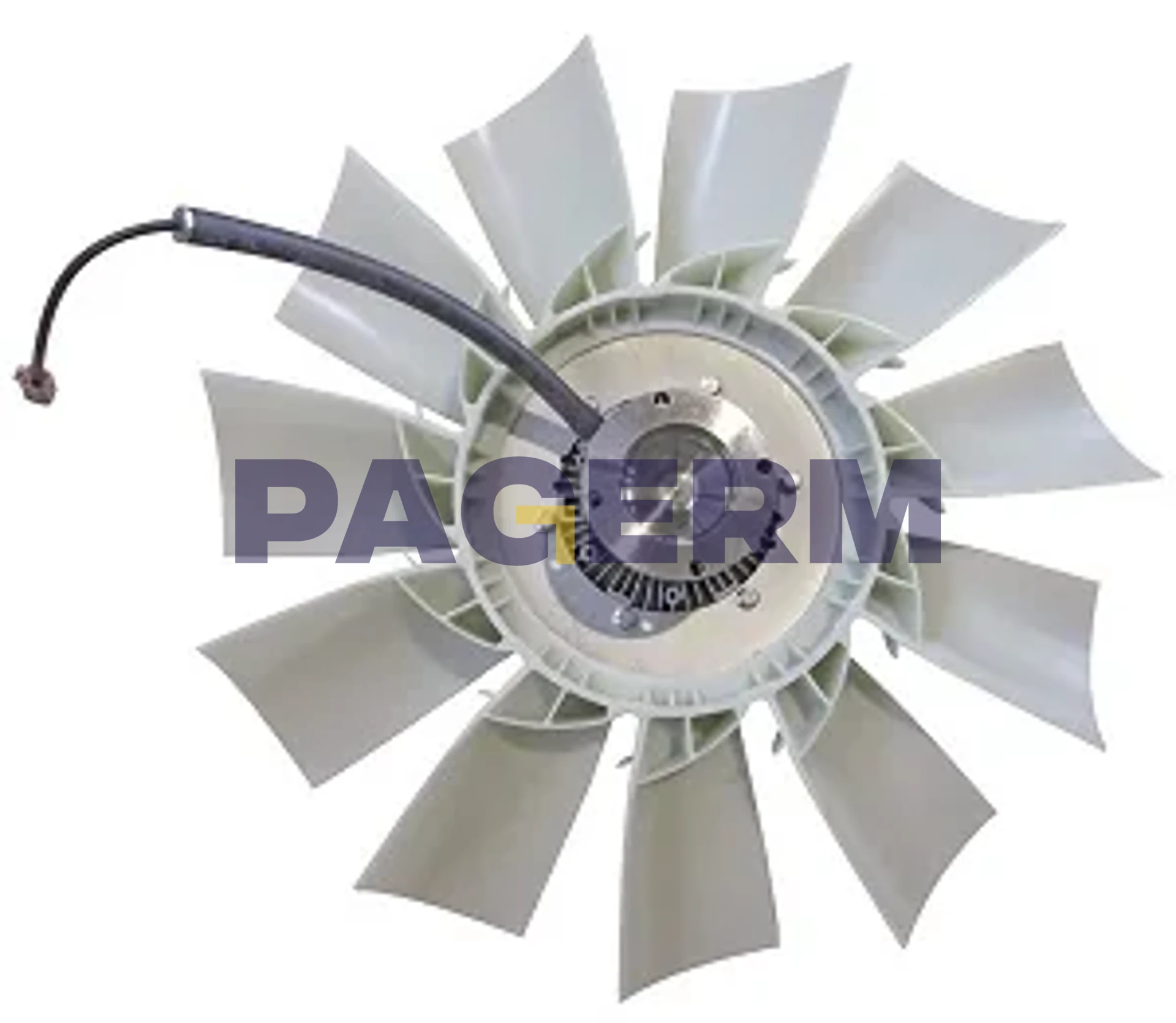 Electrical viscous fan clutch assembly