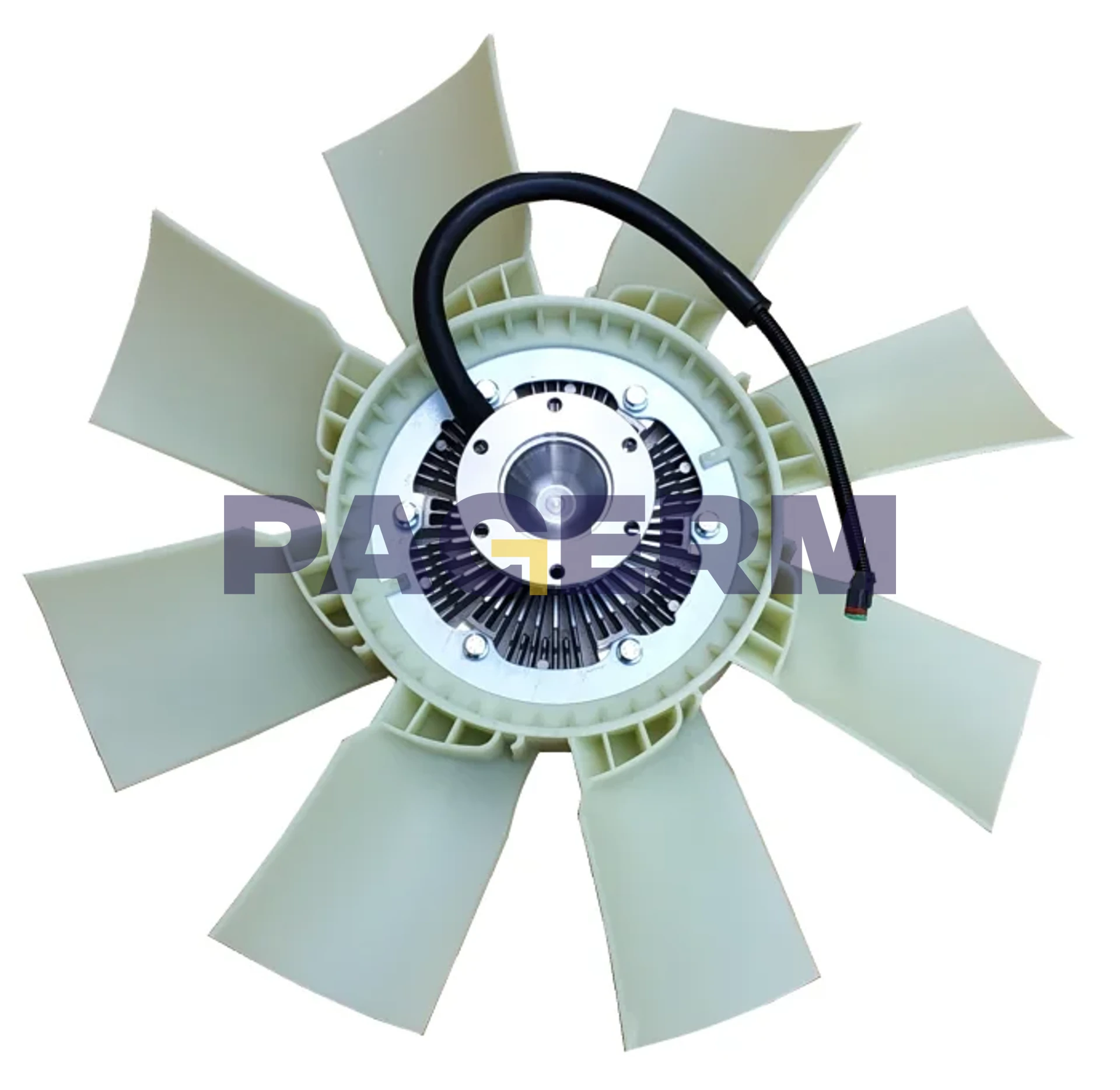 Electrical viscous fan clutch assembly