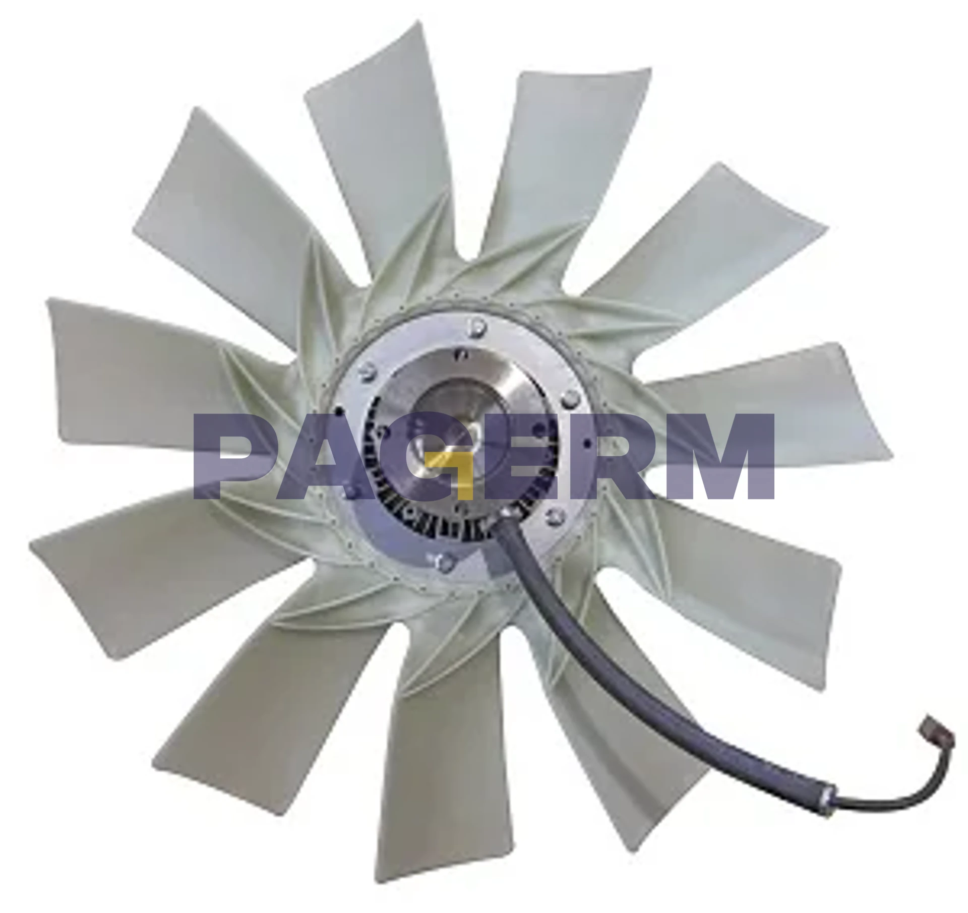 Electrical viscous fan clutch assembly