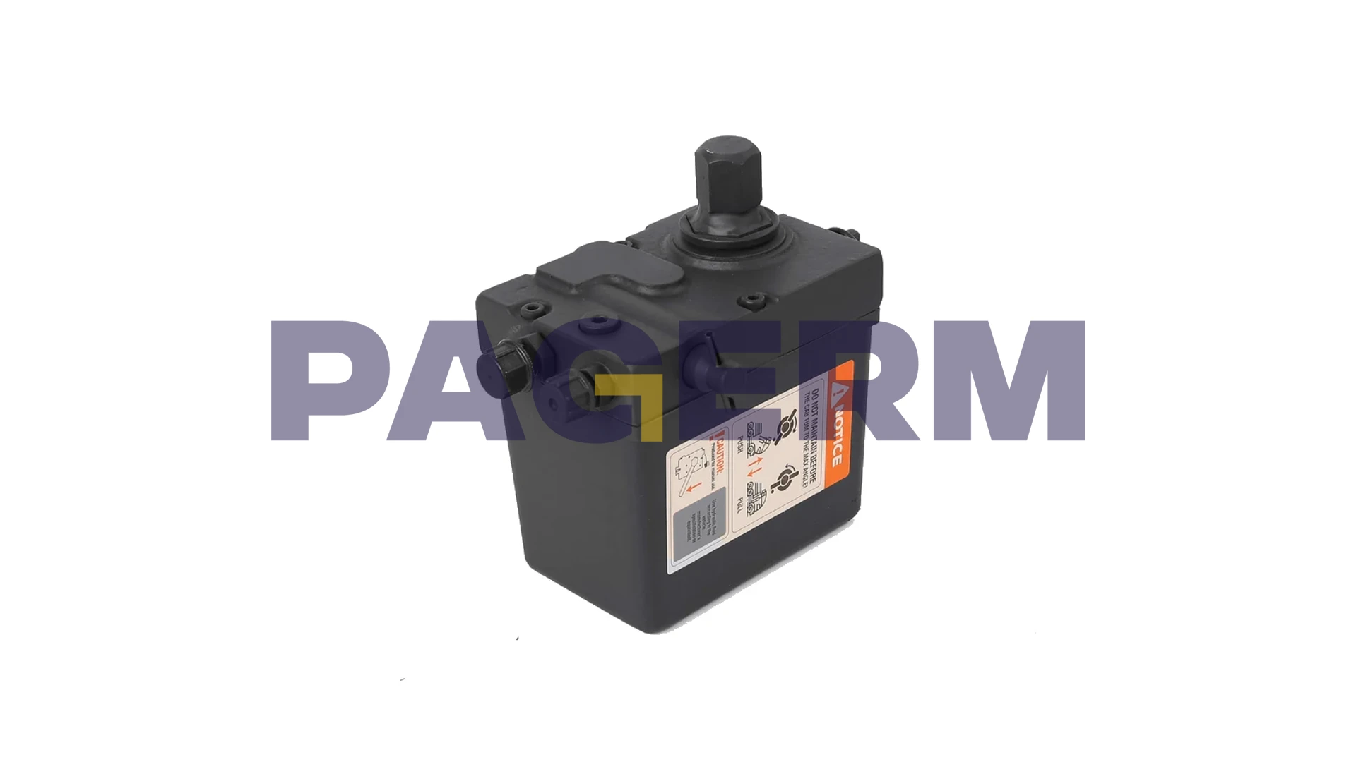 Cab tilt pump