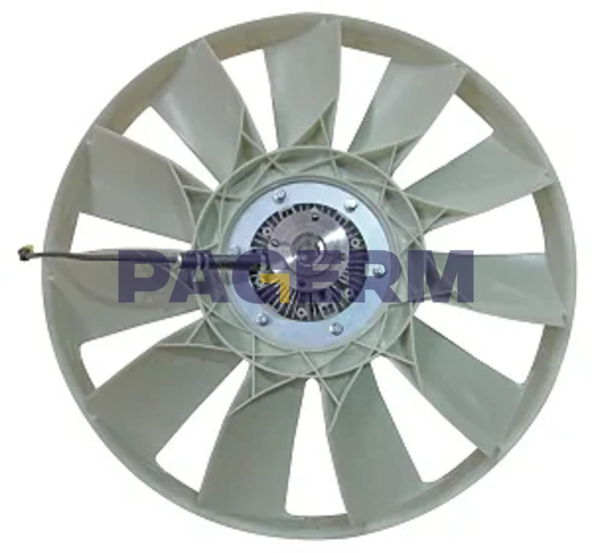 Electrical viscous fan clutch assembly