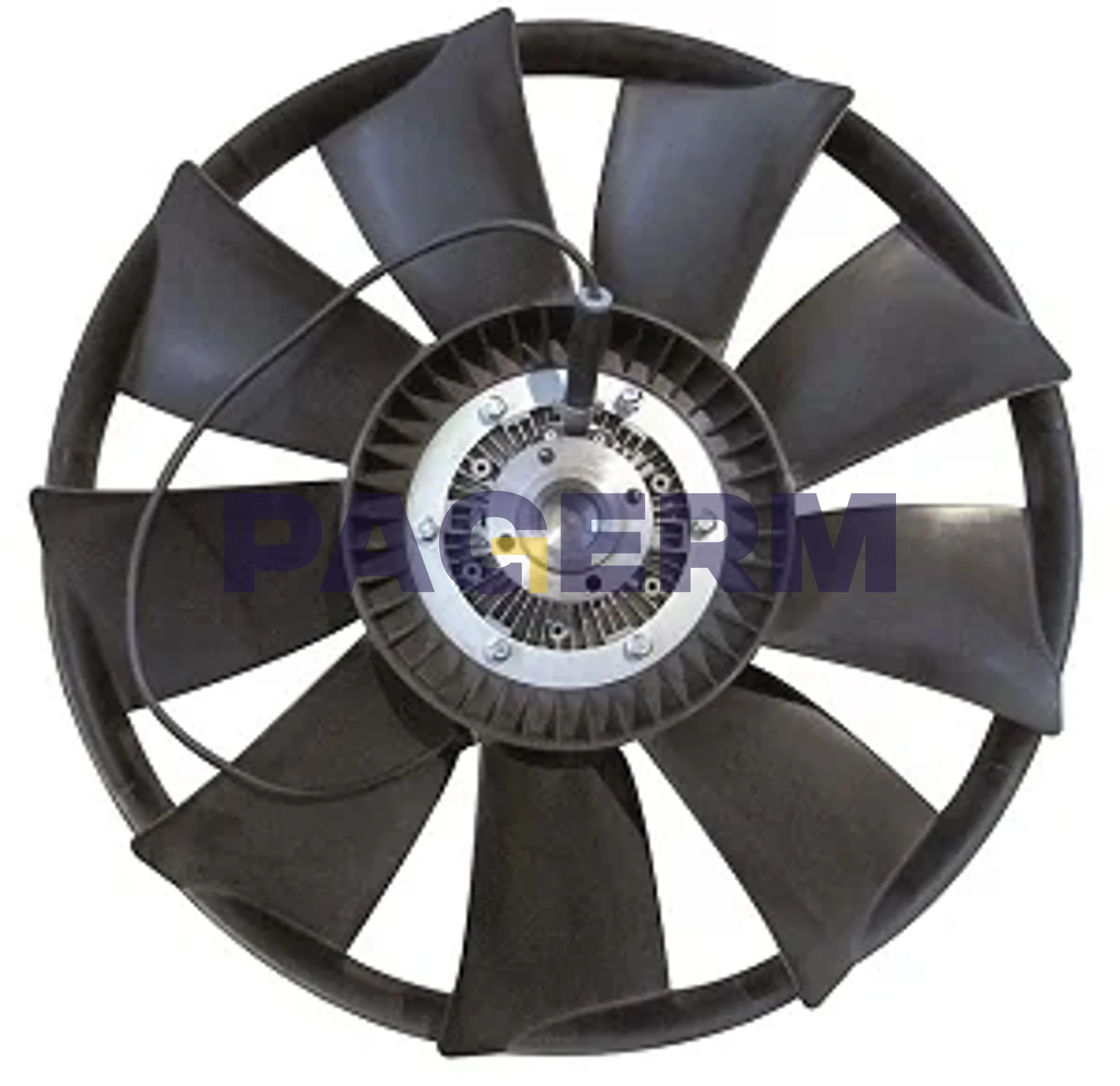 Electrical viscous fan clutch assembly