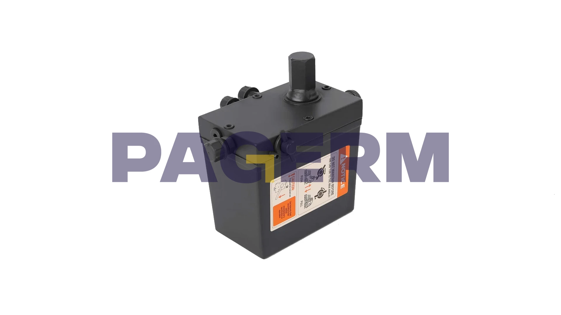 Cab tilt pump
