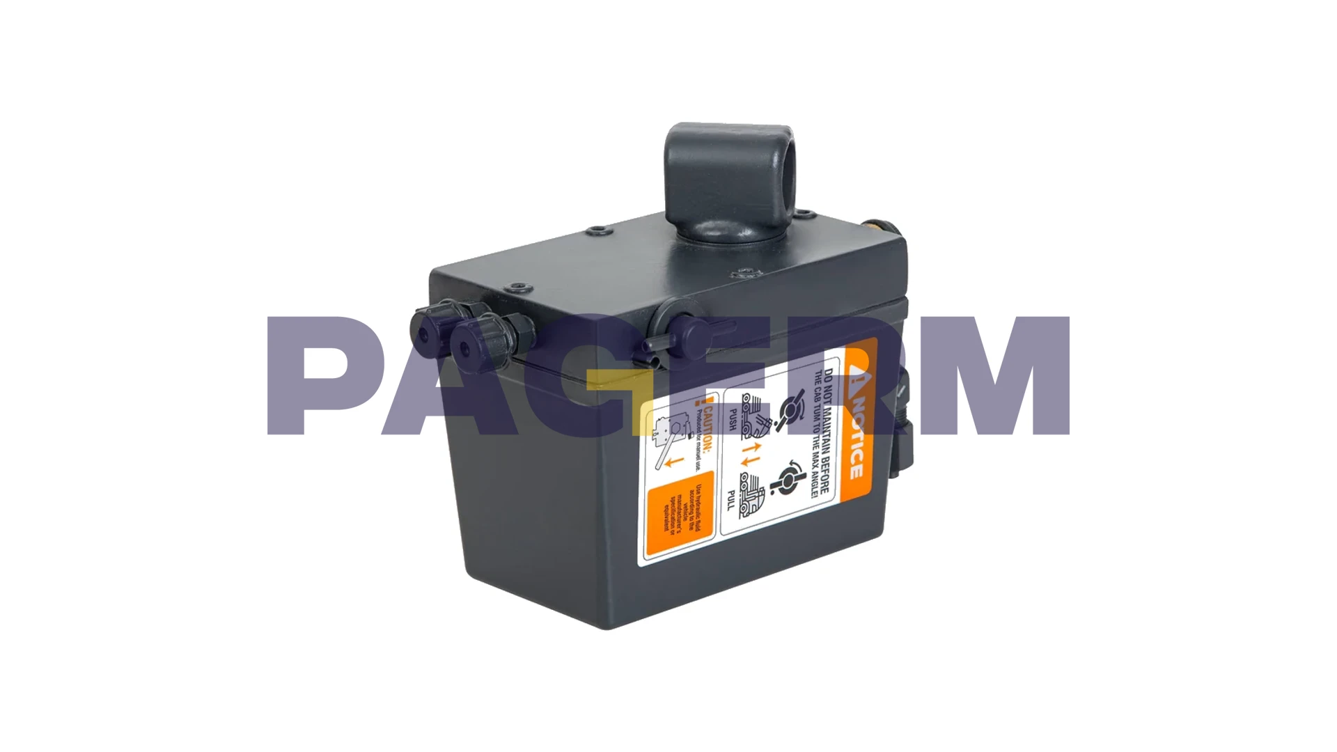 Cab tilt pump