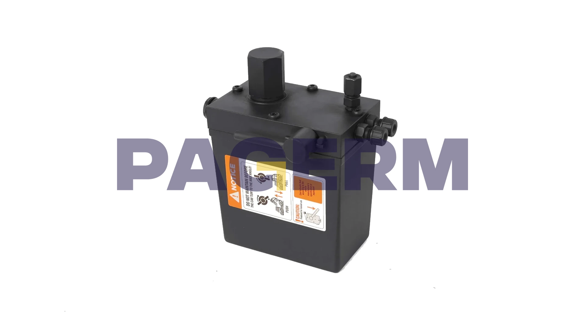 Cab tilt pump