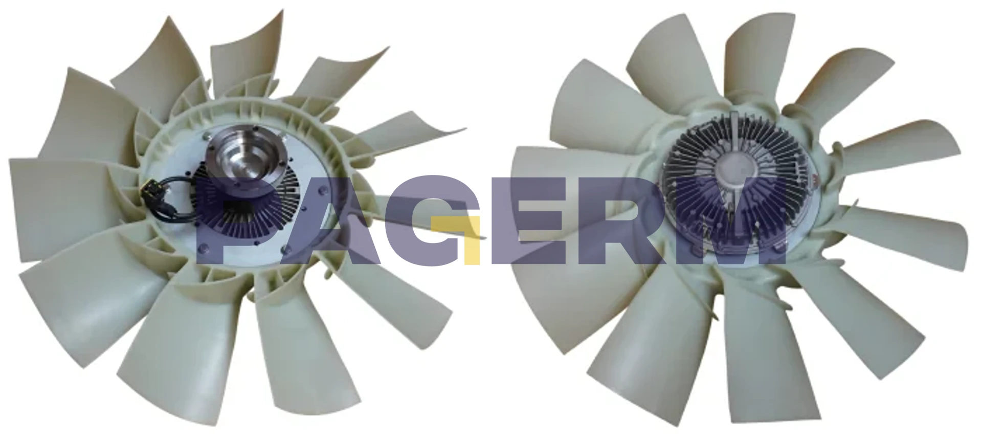 Electrical viscous fan clutch assembly