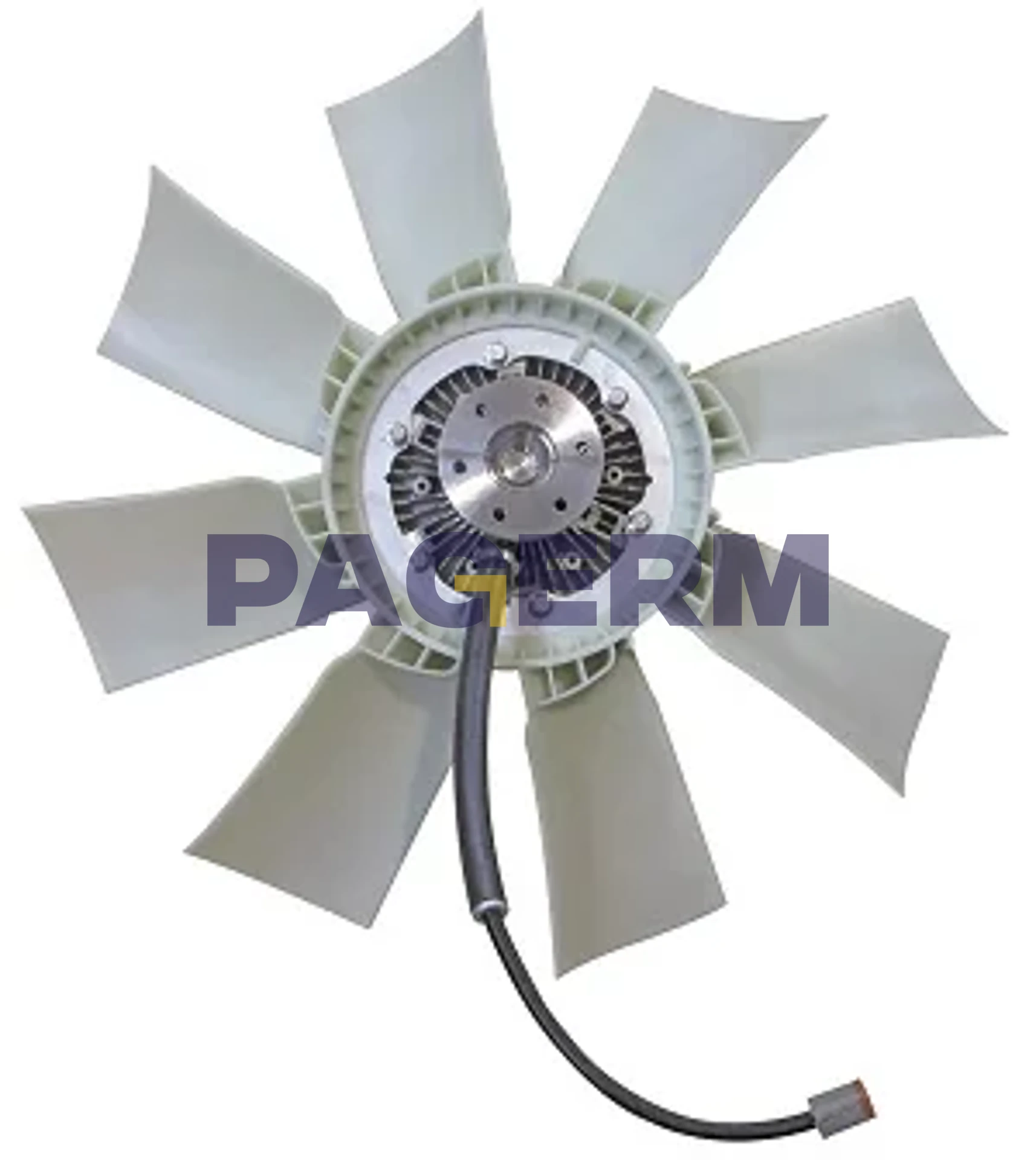 Electrical viscous fan clutch assembly