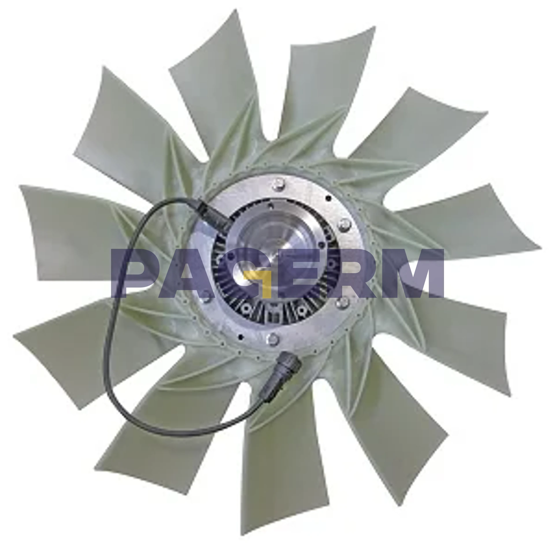Electrical viscous fan clutch assembly