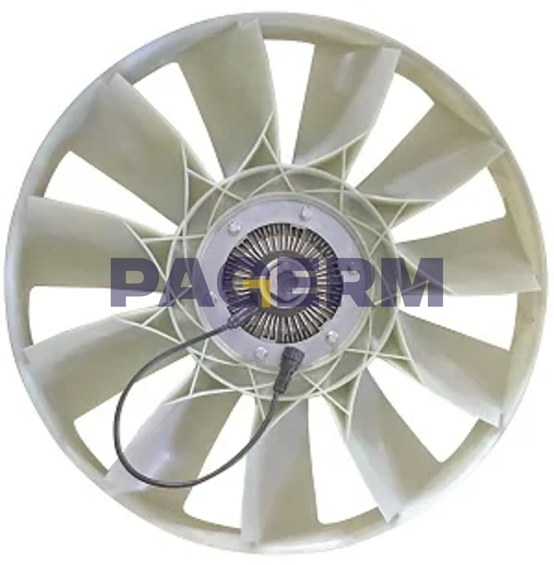 Electrical viscous fan clutch assembly