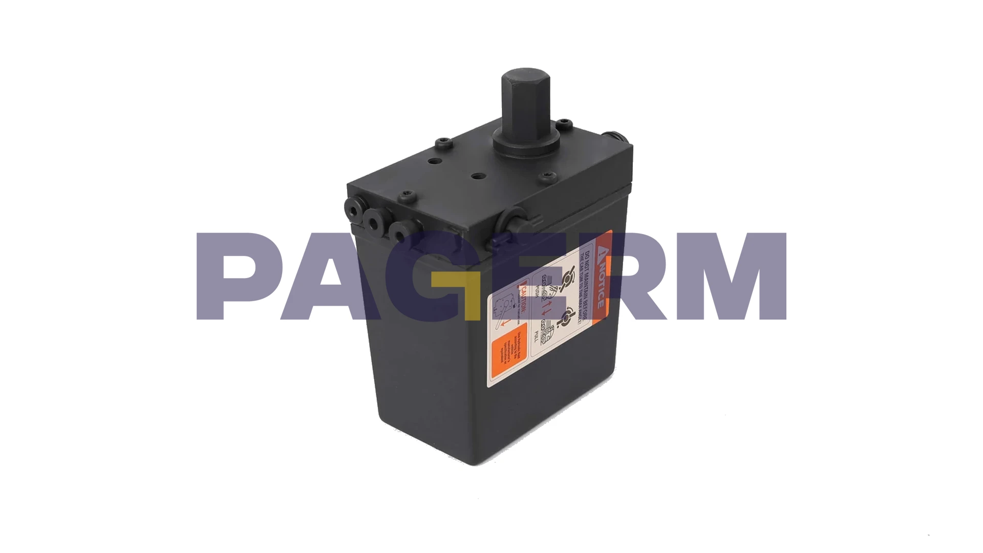 Cab tilt pump